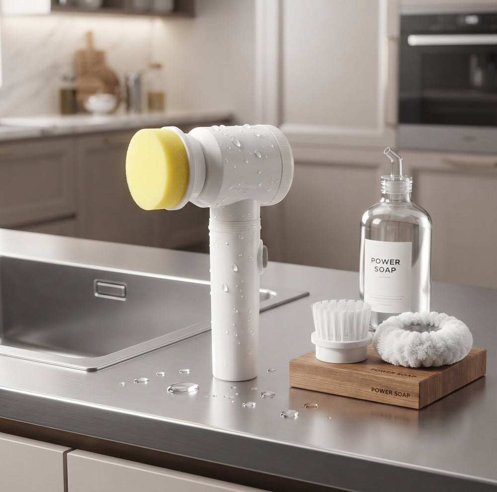 #Cleaning-Magic-Electric-Brush-(5-in-1)# - #Premium-Hub-shop#