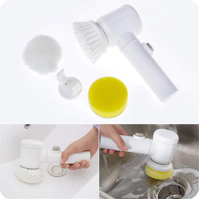 #Cleaning-Magic-Electric-Brush-(5-in-1)# - #Premium-Hub-shop#