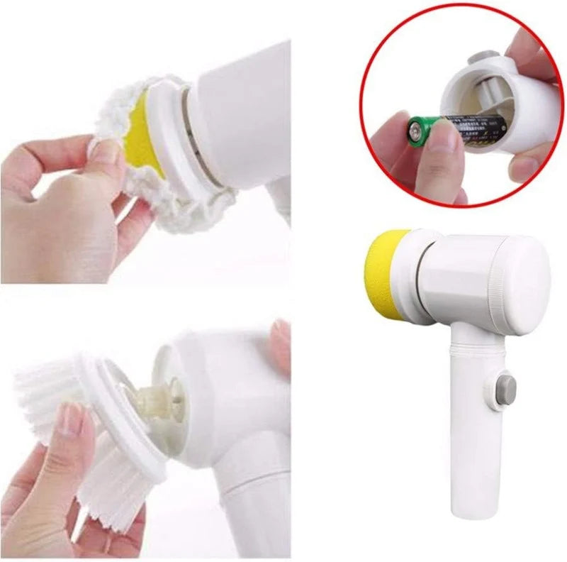 #Cleaning-Magic-Electric-Brush-(5-in-1)# - #Premium-Hub-shop#